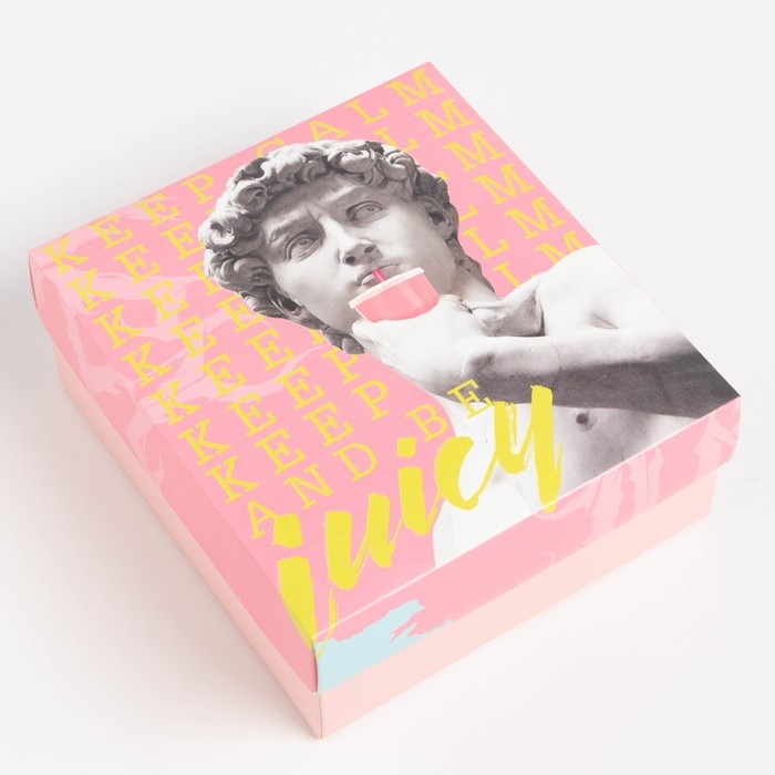 Подарочный набор термос и носки 3 пары KAFTAN Подарочный набор термос и носки 3 пары KAFTAN "Keep calm", р. 36-39 (23-25 см)