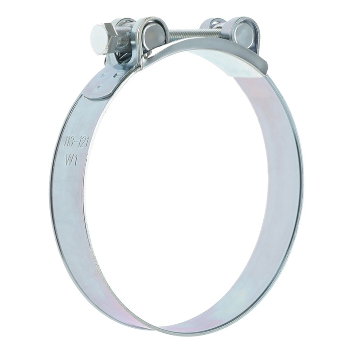 Хомут силовой ZEIN engr, диаметр 113-121 мм, ширина 24 мм, оцинкованный Хомут силовой ZEIN engr, диаметр 113-121 мм, ширина 24 мм, оцинкованный