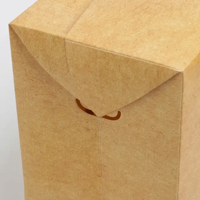 Пакет&mdash;коробка &laquo;Крафтовый&raquo;, 28 &times; 20 &times; 13 см