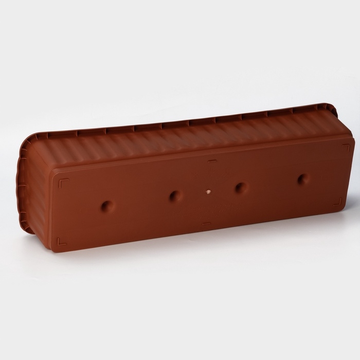 Ящик для цветов без дренажной решеткой, 12 л, МИКС