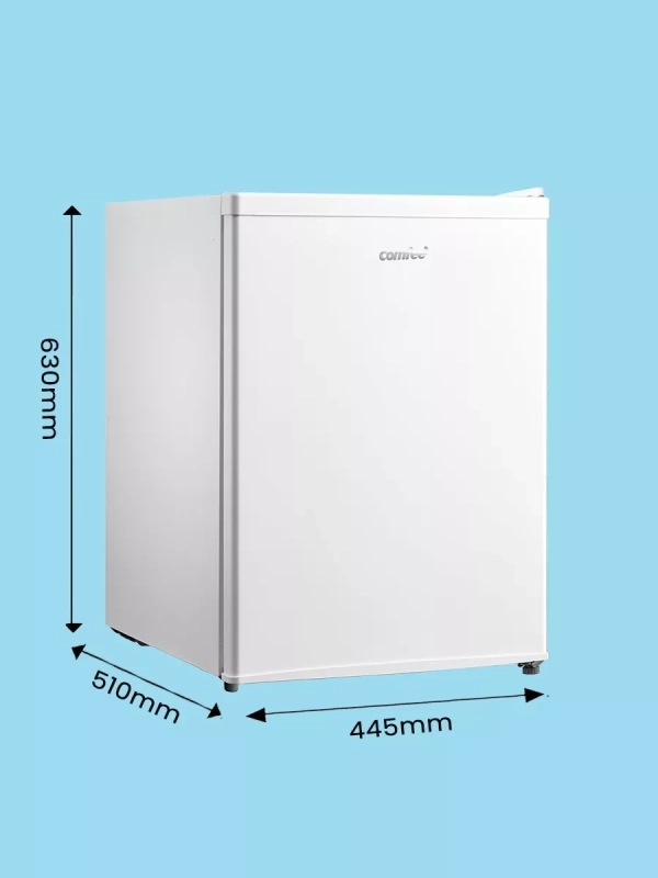 Холодильник RCD98WH1R, LED, GMCC, 66 л, однокамерный, белый