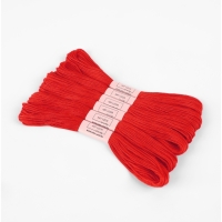 Нитки мулине 8&plusmn;1м №606 (наб 6шт цена за наб) красный АУ