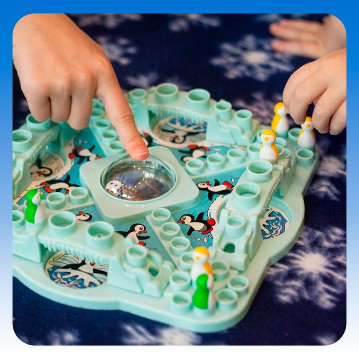 Настольная игра на везение «Игра пингвинов», 2-4 игрока, 4+ Настольная игра на везение «Игра пингвинов», 2-4 игрока, 4+