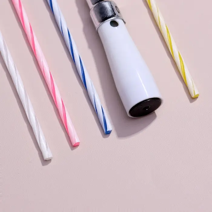 Свечи для торта, коктейльные 8 шт., 1 музыкальная