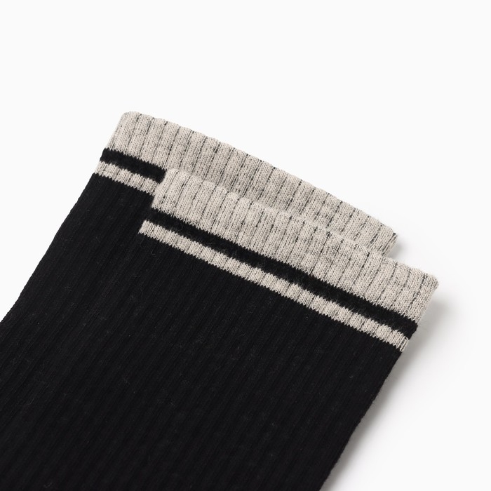 Носки мужские, цвет черный, р-р 29 Носки мужские, цвет черный, р-р 29