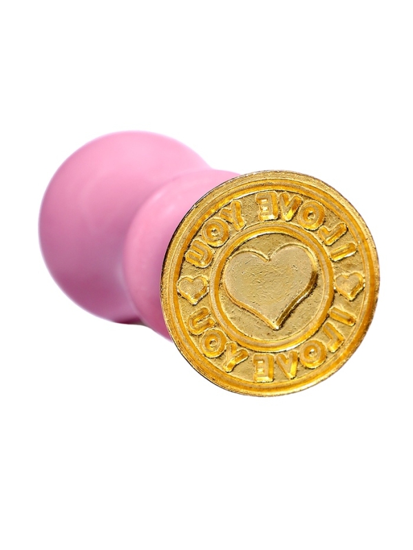 Набор для опытов для детей &laquo;Сургучная печать. Я тебя люблю&raquo;, штамп, сургуч, конверт для письма