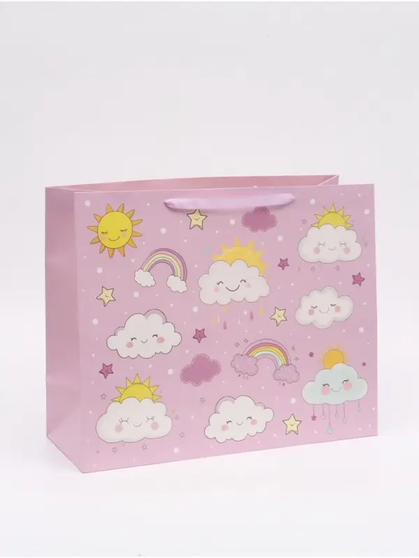 Пакет ламинированный &laquo;Милые облака&raquo;, XL  49 &times; 40 &times; 19 см