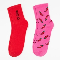 Набор женских носков KAFTAN "Огонь" 2 пары, р-р 36-39 Набор женских носков KAFTAN "Огонь" 2 пары, р-р 36-39