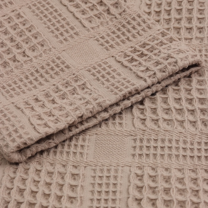 Халат вафельный мужской SL HOME: Chess "Саббиа", размер S, 100% хлопок, 340 г/м2