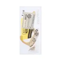 Крючок мебельный ТУНДРА TKd=002 LIGHT, двухрожковый, золото