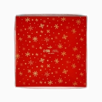 Коробка под 9 конфет с ячейками &laquo;Ёлочки&raquo;, 14.5 х 14.5 х 3 см