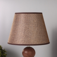 Лампа настольная "Мудрость" 1х40Вт Е27 коричневый 25х25х39,5см МОДЕЛЬ: