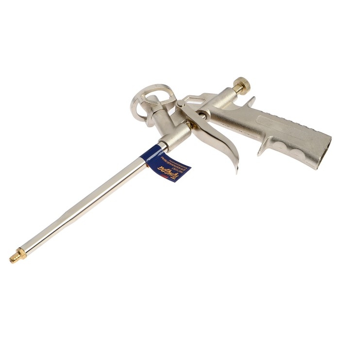 Пистолет для монтажной пены ТУНДРА, цельнометаллический корпус Пистолет для монтажной пены ТУНДРА, цельнометаллический корпус