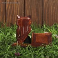 Календарь настольный &laquo;Филин&raquo;, 15&times;5&times;14 см, дерево