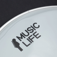 Пластик для барабана Music Life 10 дюймов, белый
