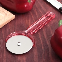 Нож для пиццы и теста Доляна «Леденец», 16,2 см, цвет МИКС Нож для пиццы и теста Доляна «Леденец», 16,2 см, цвет МИКС