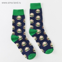 Носки MINAKU &laquo;Гамбургер&raquo;, р-р 36-41 (23-27 см)