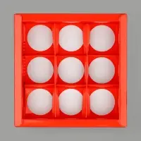 Коробка под 9 конфет со скретч-слоем &laquo;Просто люблю&raquo;, 14.5 х 14.5 х 3.5 см