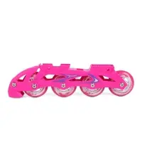 Коньки для фитнеса с роликовой платформой BlackAqua (р.34-37, мультиколор)