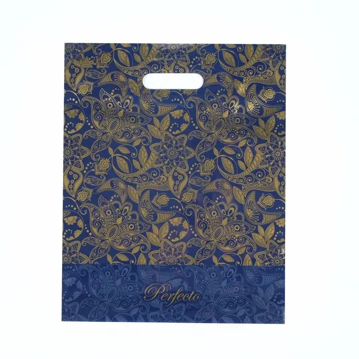 Пакет &laquo;Перфекто Узоры&raquo;, полиэтиленовый с вырубной ручкой, 30&times;37 см, 90 мкм