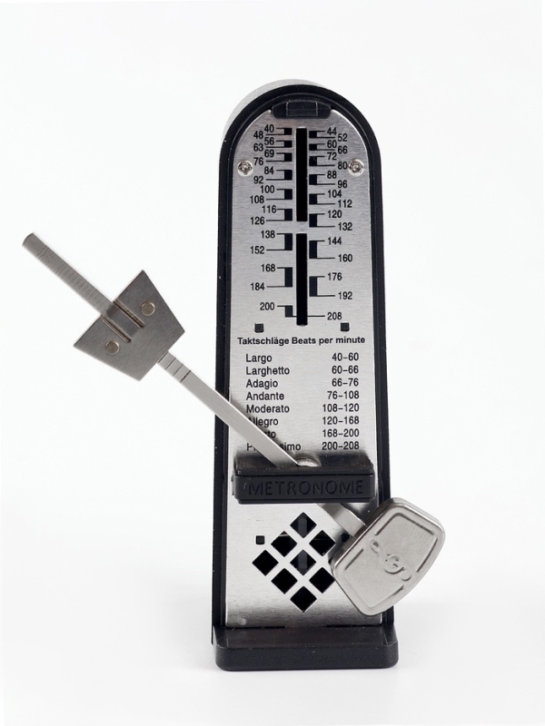 Метроном механический Music Life 5 х 3,5 х 11 см черный Метроном механический Music Life 5 х 3,5 х 11 см черный