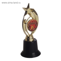 Фигура наградная звезда на Выпускной &laquo;Выпускник&raquo;, высота 18,3 см