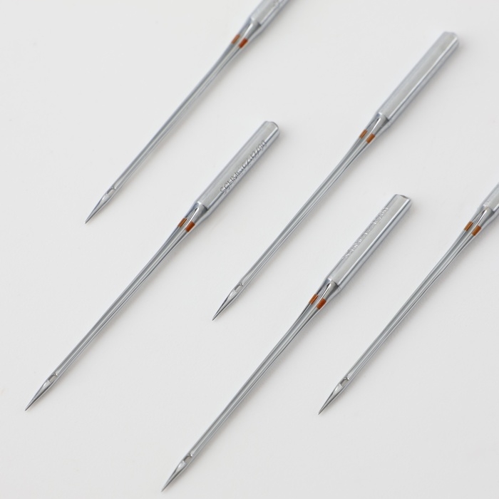 Иглы для бытовых швейных машин, универсальные, №80, 10 шт