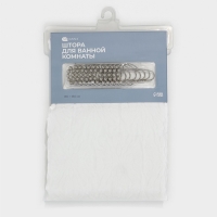 Штора для ванной "Сохо", 180х180 см, полиэстер