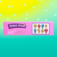 Игрушка-сюрприз &laquo;Стильная малышка&raquo;, в шаре, МИКС