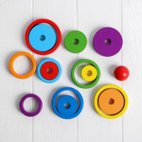 Логическая пирамидка &laquo;Сказка&raquo; 9&times;9&times;21 см