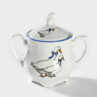 Сахарница &laquo;Рококо. Гуси&raquo;, 250 мл, МИКС