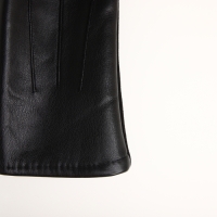 Перчатки мужские, безразмерные, без утеплителя, цвет чёрный Перчатки мужские, безразмерные, без утеплителя, цвет чёрный