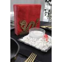 Салфетница Magistro &laquo;Дракон&raquo;, 14&times;4&times;9 см, цвет золотой