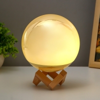 Ночник "Шар" LED 7 цветов АКБ USB МИКС 15x15x18 см RISALUX Ночник "Шар" LED 7 цветов АКБ USB МИКС 15x15x18 см RISALUX