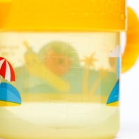 Поильник детский с твёрдым носиком «Фруктовая тусовка», 150 мл., с ручками, цвет оранжевый Поильник детский с твёрдым носиком «Фруктовая тусовка», 150 мл., с ручками, цвет оранжевый