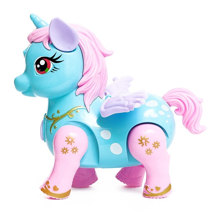 Музыкальная игрушка &laquo;Пони Лили&raquo;, звук, свет, ходит, цвета МИКС