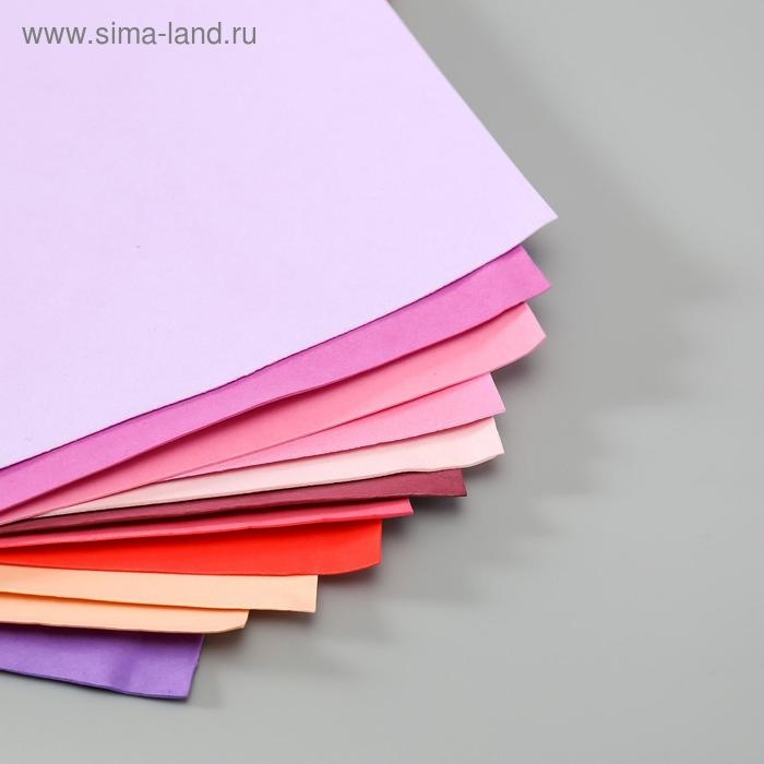 Набор фоамирана Набор фоамирана "Magic 4 Hobby" ассорти №4, 50х50 см уп.10 шт, 1 мм