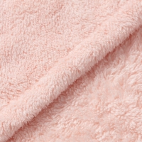 Чалма для сушки волос Доляна &laquo;Ушки&raquo;, микрофибра, с пуговкой, цвет розовый