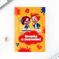 Подарочный набор на выпускной: Блокнот А6, 32л, наклейки и магнитные закладки 2 шт &laquo;Выпускнику детского сада&raquo;