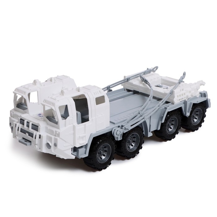 Военный тягач &laquo;Арктика&raquo;, с вертолетом