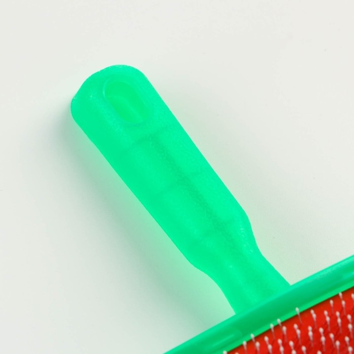 Пуходерка полукруглая средняя с каплями, 10 х 13 см, зелёная Пуходерка полукруглая средняя с каплями, 10 х 13 см, зелёная