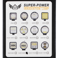 Противотуманная фара 34 LED, IP67, 102 Вт, 12 В, направленный свет