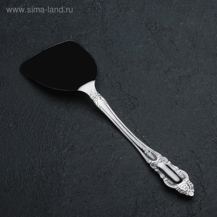 Лопатка из нержавеющей стали &laquo;Королевство&raquo;, длина 23 см, цвет серебряный