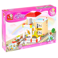 Конструктор &laquo;Розовая мечта: чудесный дом&raquo;, 380 деталей