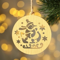 Ёлочные игрушки новогодние &laquo;Новый год: Время для сказки&raquo;, набор 5 шт