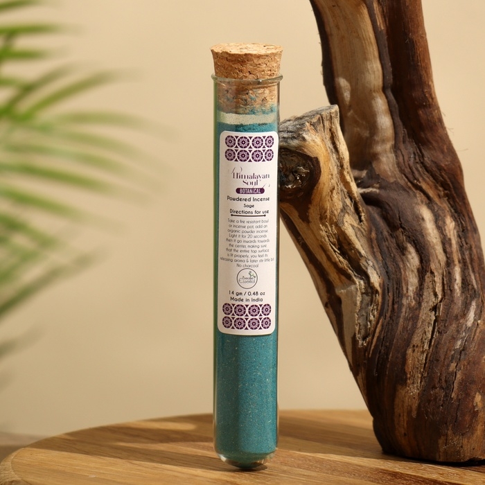 Травяной органический аромапорошок (благовония) 11 гр, sage Травяной органический аромапорошок (благовония) 11 гр, sage