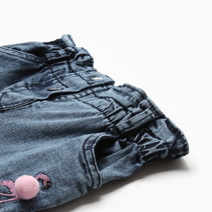 Джинсы для девочки, цвет синий, рост 92 см