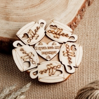 Подставка под горячее &laquo;Кофе&raquo;, D=11 см, можжевельник