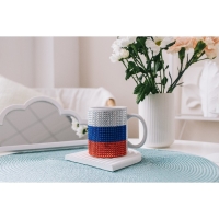 Кружка керамическая &laquo;Флаг России&raquo;, 340 мл