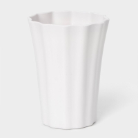 Ваза для цветов, 13,7&times;18 см, цвет белый